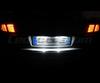 LED-paketti (valkoinen puhtaan 6000K) rekisterilevylle Audi A8 D3 -mallille