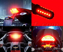LED-polttimo Kawasaki Vulcan 900 Custom -moottoripyörän takavalolle/jarruvalolle