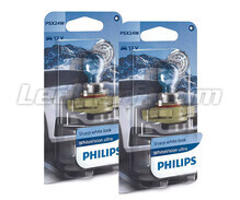 2 polttimon paketti PSX24W Philips WhiteVision ULTRA - 12276WVUB1