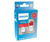 2x Philips W21/5W Ultinon PRO6000 -punaiset LED-polttimot - 11066RU60X2 - 7443R