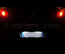 LED-rekisterikilven valaistuspaketti (xenon valkoinen) Renault Clio 4 -mallille