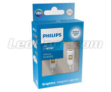 2x W5W LED-polttimot Philips  Ultinon PRO6000 - 12V - Valkoinen 6000K - 11961CU60X2