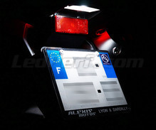 LED-rekisterikilven valaistuspaketti (xenon valkoinen) Aprilia Mojito 125 -mallille