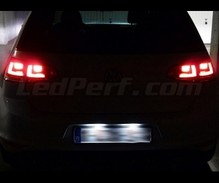 LED-paketti (valkoinen puhtaan 6000K) rekisterilevylle Volkswagen Sportsvan -mallille