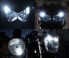LED-parkkivalopaketti (xenon valkoinen) Honda CBF 600 S (2008 - 2013) -mallille