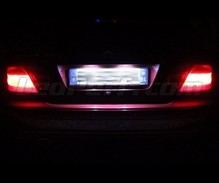 LED-paketti (valkoinen puhtaan 6000K) rekisterilevylle Mercedes CLK (W208) -mallille