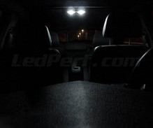 Ylellinen LED-sisustuspaketti (puhtaan valkoinen) Opel Astra H -mallille GTC Panoramique