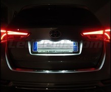 LED-rekisterikilven valaistuspaketti (xenon valkoinen) Toyota Auris MK2 -mallille