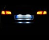 LED-paketti (valkoinen puhtaan 6000K) rekisterilevylle Audi A4 B7 -mallille