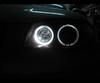 Paketti Angel Eyes LED (puhtaan valkoinen) BMW 1-sarjan vaihe 2 - Standardi