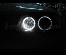Paketti Angel Eyes LED (puhtaan valkoinen) BMW 1-sarjan vaihe 2 - Standardi