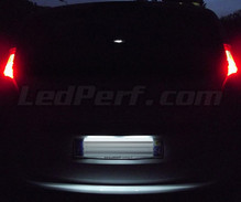 LED-rekisterikilven valaistuspaketti (xenon valkoinen) Dacia Lodgy -mallille