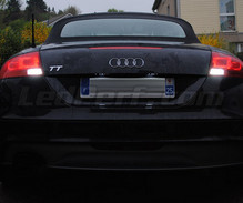 LED-peruutusvalopaketti (valkoinen 6000K) Audi TT 8J -mallille