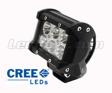 Mini LED-bar / valopaneeli CREE Kaksoisrivi 18W 1300 Lumenia moottoripyörä ja mönkijä -ajoneuvolle