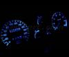 LED-mittaripaketti sininen Renault Clio 1 -mallille (Modele Veglia)