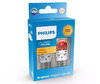 2x LED-polttimot Philips PY21/5W Ultinon PRO6000 - Oranssi - BAY15D - 11499AU60X2