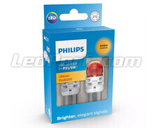 2x LED-polttimot Philips PY21/5W Ultinon PRO6000 - Oranssi - BAY15D - 11499AU60X2