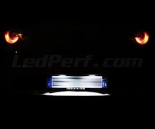 LED-paketti (valkoinen puhtaan 6000K) rekisterilevylle Seat Ibiza 6J -mallille