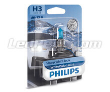 1x polttimo H3 Philips WhiteVision ULTRA +60 % 55W - 12336WVUB1