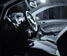 Ylellinen full LED-sisustuspaketti (puhtaan valkoinen) Seat Ibiza 6J -mallille