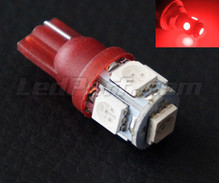 LED-polttimo T10 Xtrem HP punainen (W5W)