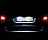 LED-rekisterikilven valaistuspaketti (xenon valkoinen) mallille Renault Scenic