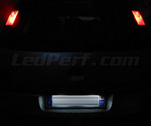 LED-rekisterikilven valaistuspaketti (xenon valkoinen) Opel Corsa C -mallille