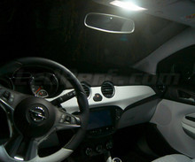 Ylellinen full LED-sisustuspaketti (puhtaan valkoinen) Opel Adam -mallille