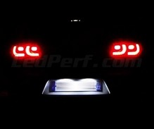 LED-paketti (valkoinen puhtaan 6000K) rekisterilevylle Volkswagen Golf 6 -mallille