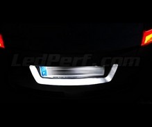 LED-rekisterikilven valaistuspaketti (xenon valkoinen) Renault Megane 2 -mallille