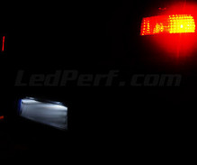 LED-rekisterikilven valaistuspaketti (xenon valkoinen) Opel Vectra C -mallille