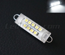 42mm koukullinen LED-sukkulapolttimo valkoiset - C10W