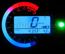 LED-mittarisarja tyyppi 3 tuotteelle Kawasaki zx6r Mod. 2003-2004.