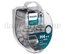 2 polttimon paketti H4 Philips X-tremeVision PRO150 60/55W - 12342XVPS2