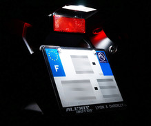 LED-rekisterikilven valaistuspaketti (xenon valkoinen) Honda CB 500 F (2019 - 2022) -mallille