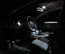 Ylellinen LED-sisustuspaketti (puhtaan valkoinen) Renault Laguna 2 -mallille vaihe 1