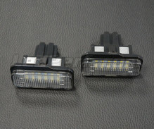 2 LED-moduulin paketti takarekisterikilpeen Mercedes (tyyppi 2).