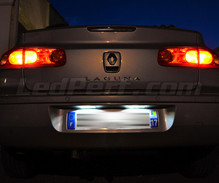 LED-rekisterikilven valaistuspaketti (xenon valkoinen) Renault Laguna 2 -mallille