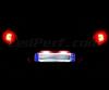 LED-rekisterikilven valaistuspaketti (xenon valkoinen) Honda Accord 7G -mallille