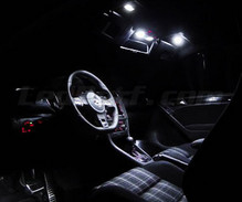 Ylellinen full LED-sisustuspaketti (puhtaan valkoinen) Volkswagen Golf 6 -mallille