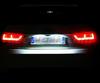 LED-paketti (valkoinen puhtaan 6000K) rekisterilevylle Audi A1 -mallille