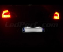 LED-rekisterikilven valaistuspaketti (xenon valkoinen) Skoda Superb 3T -mallille