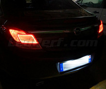 LED-rekisterikilven valaistuspaketti (xenon valkoinen) Opel Insignia -mallille