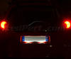 LED-rekisterikilven valaistuspaketti (xenon valkoinen) Peugeot 107 -mallille