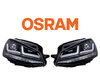LED-ajovalot Osram LEDriving® Volkswagen Golf 7 -mallille