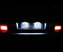 LED-paketti (valkoinen puhtaan 6000K) rekisterilevylle Audi A4 B5 -mallille