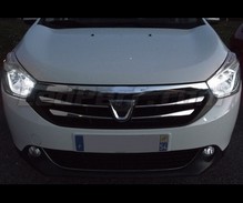 LED-parkkivalopaketti (xenon valkoinen) Dacia Lodgy -mallille