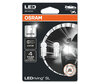 2 T10-polttimon paketti W5W Osram LEDriving SL valkoinen 6000K - 2825DWP-02B
