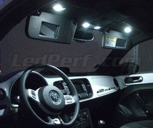 Ylellinen LED-sisustuspaketti (puhtaan valkoinen) mallille Volkswagen New beetle (Coccinelle) 2012