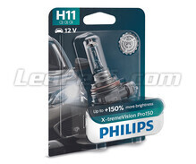 1x polttimo H11 Philips X-tremeVision PRO150 55W 12V - 12362XVPB1